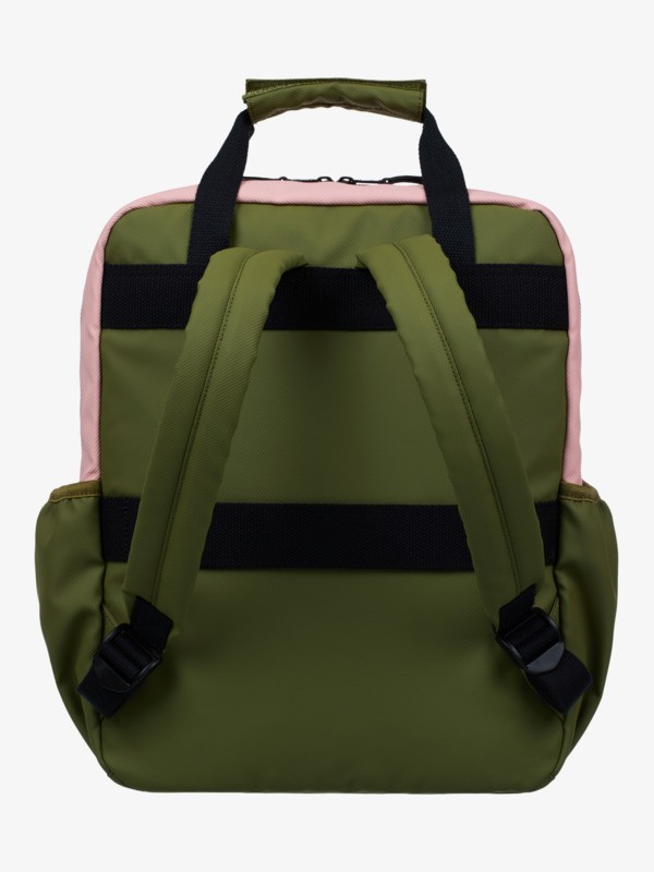 4 Schoolie - Medium Backpack for Women Green ERJBP04893 Roxy