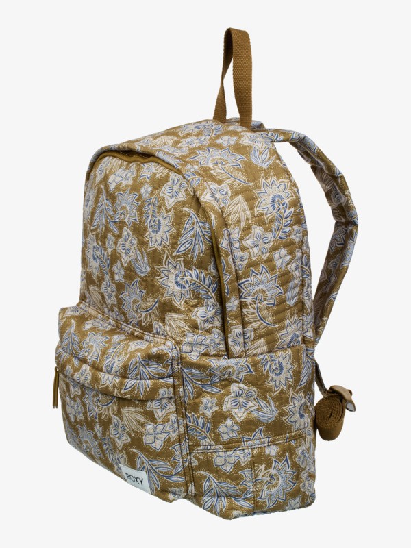 2 So Comfy - Medium Backpack for Women Beige ERJBP04904 Roxy