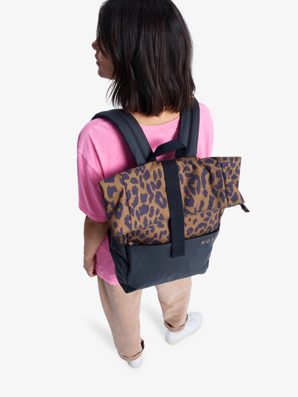 0 Pop It Leo - Medium Backpack for Women Black ERJBP04929 Roxy