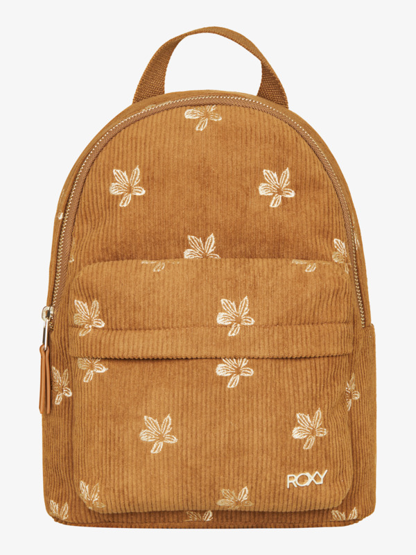 0 Feeling Emby - Mochila pequena para mulher Marrom ERJBP04935 Roxy