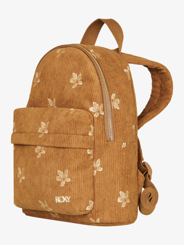 1 Feeling Emby - Mochila pequena para mulher Marrom ERJBP04935 Roxy