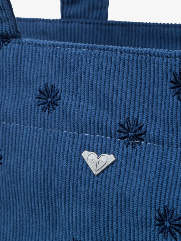 4 Feeling Emby - Draagtas van ribfluweel voor Dames Blue ERJBP04943 Roxy