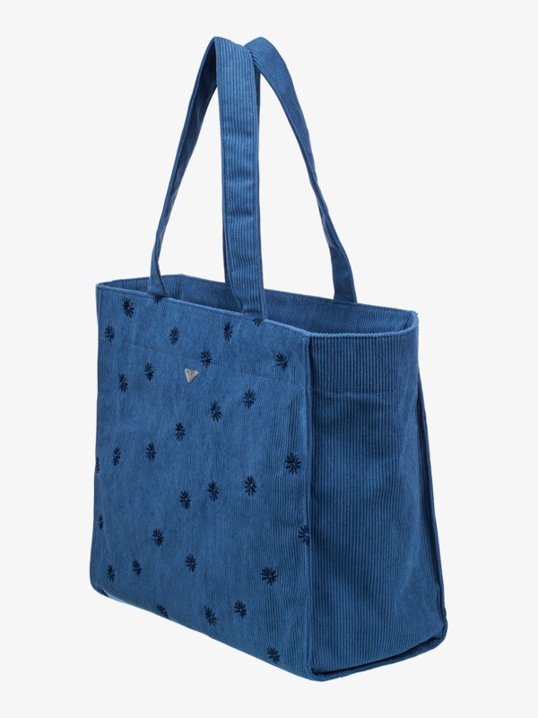 2 Feeling Emby - Draagtas van ribfluweel voor Dames Blue ERJBP04943 Roxy