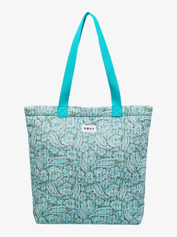 2 Wildest Dream - Bolsa de playa con asas para mujer Verde ERJBP04948 Roxy