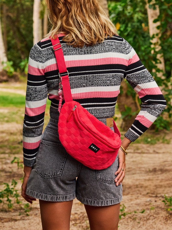 0 Silver - Terry Bum Bag for Women Red ERJBP04969 Roxy