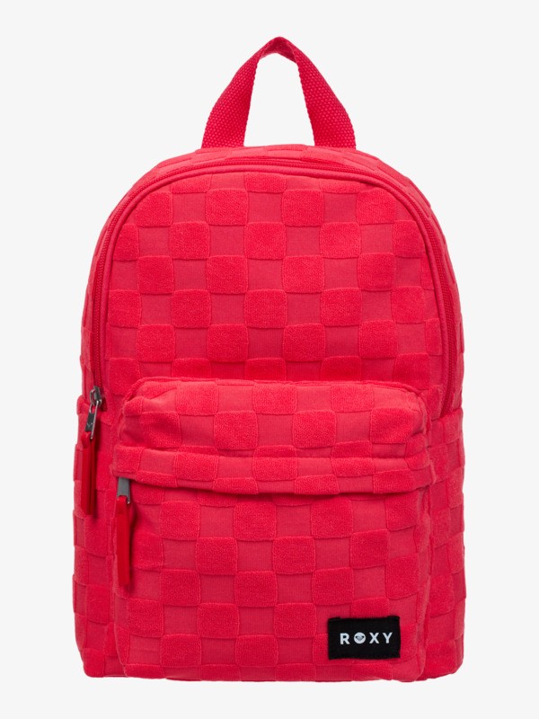 1 Silver 8L - Terry Small Backpack for Women Red ERJBP04979 Roxy