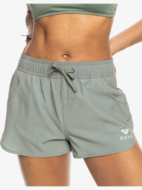 Roxy Women's 2-Inch Boardshorts - Quick Dry Swim Bottoms For Summer