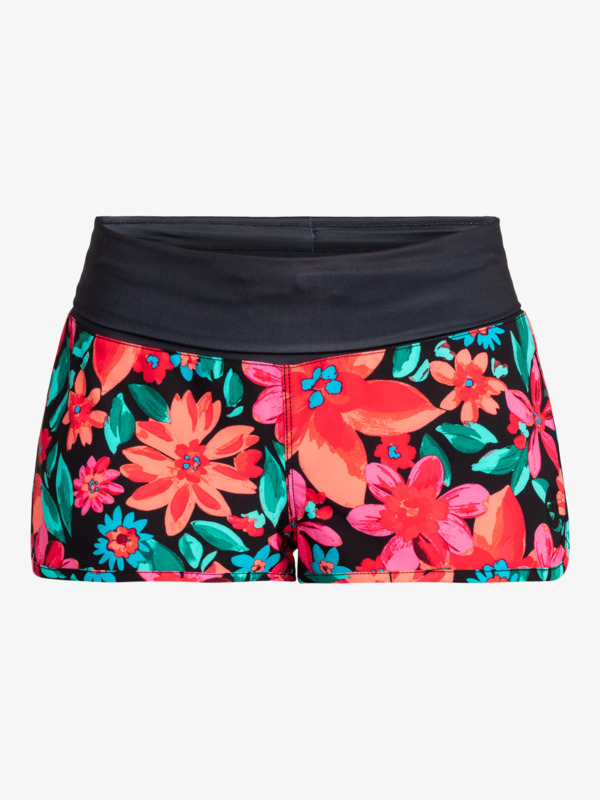 Endless Summer Boardshorts Roxy New Enjoy Waves Maglietta Da Surf UPF 50 A Maniche Corte Da Donna Modello Wave 5 Inch