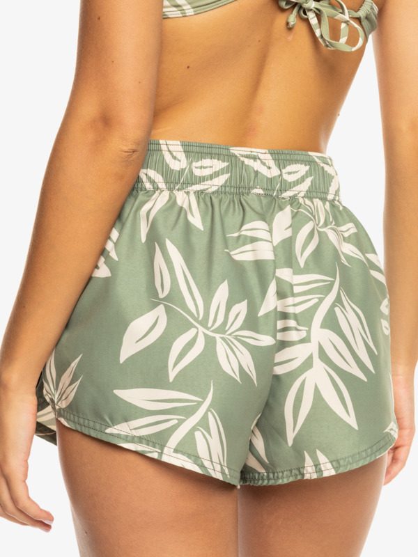 3 No Bad Waves - Board Shorts for Women Green ERJBS03290 Roxy