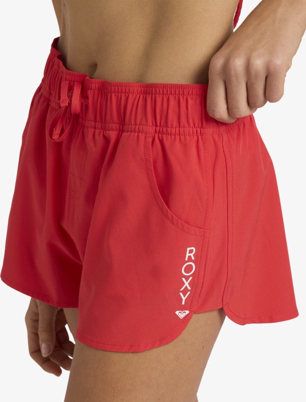 7 Roxy Wave 2" - Boardshort voor Dames Red ERJBS03298 Roxy
