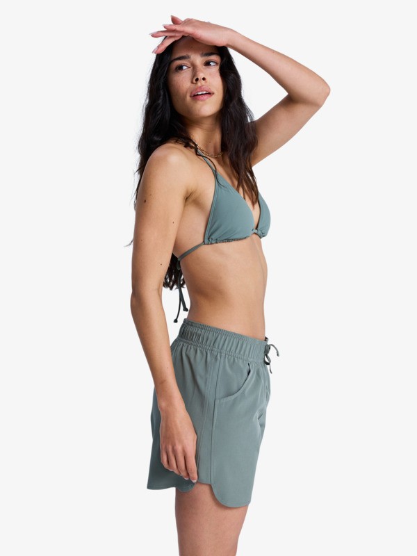 1 Roxy Wave 5" - Board Shorts for Women Green ERJBS03299 Roxy