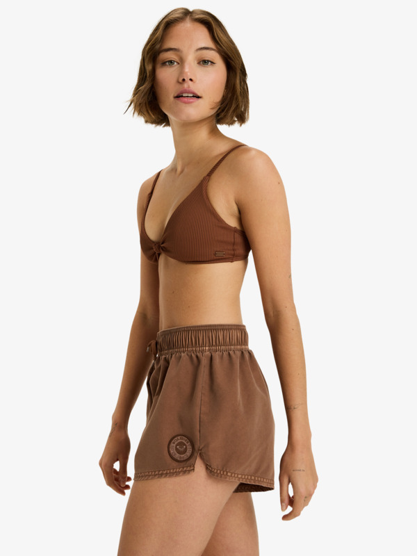1 No Bad Waves - Boardshort voor Dames Brown ERJBS03327 Roxy