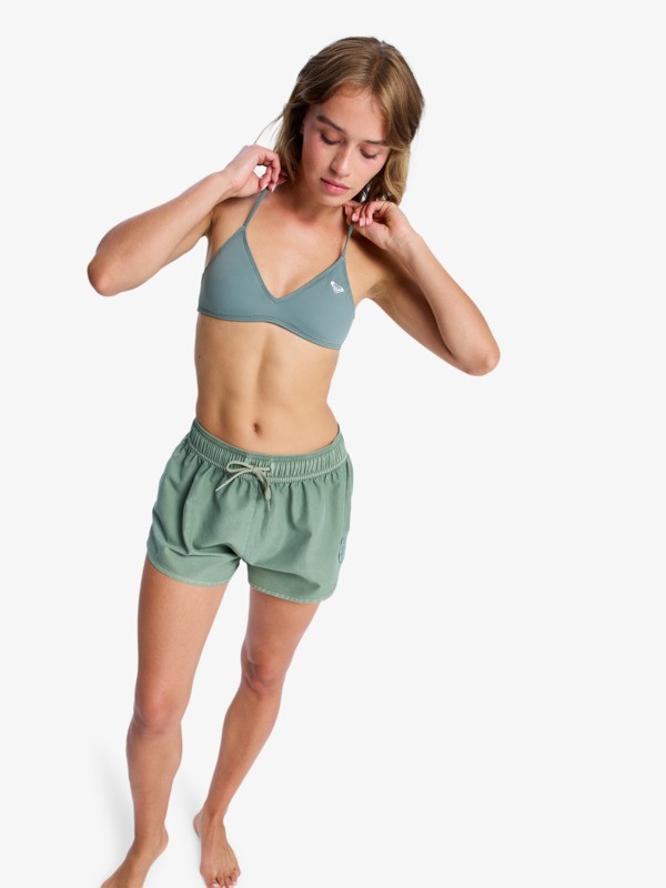 1 No Bad Waves - Board Shorts for Women Green ERJBS03327 Roxy