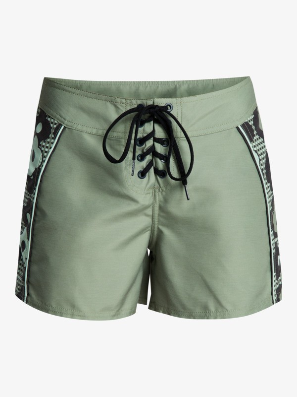 4 Roxy Pro The 93 Win Printed - Boardshort pour Femme Noir ERJBS03329 Roxy