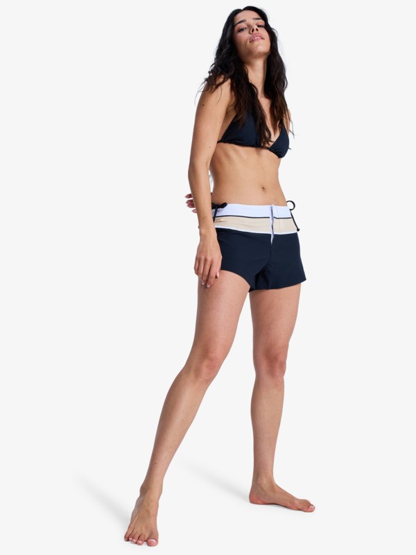 3 The Retro Essentials 2" - Boardshorts f&uuml;r Frauen Schwarz ERJBS03350 Roxy