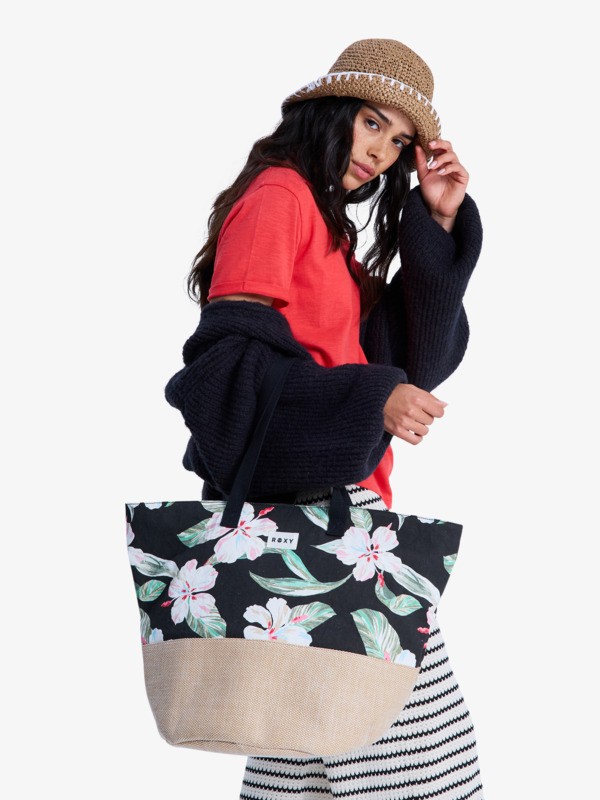 0 Waikiki Life - Tote Bag for Women Black ERJBT03402 Roxy