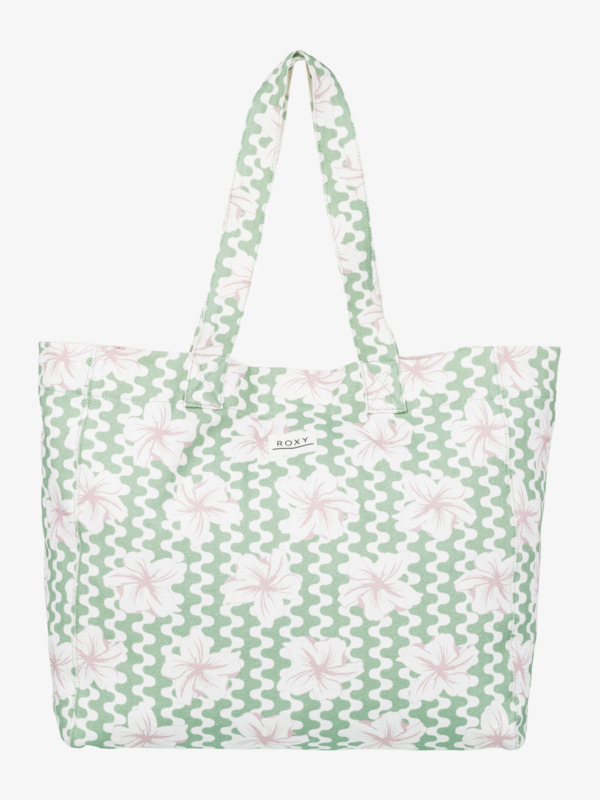 2 Anti Bad Vibes - Grande borsa tote da Donna Green ERJBT03406 Roxy