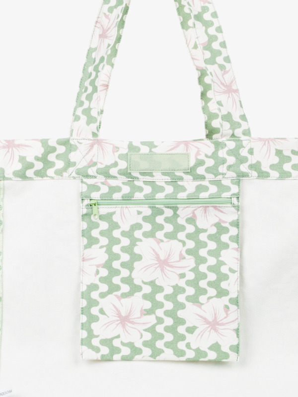 4 Anti Bad Vibes - Grande borsa tote da Donna Green ERJBT03406 Roxy