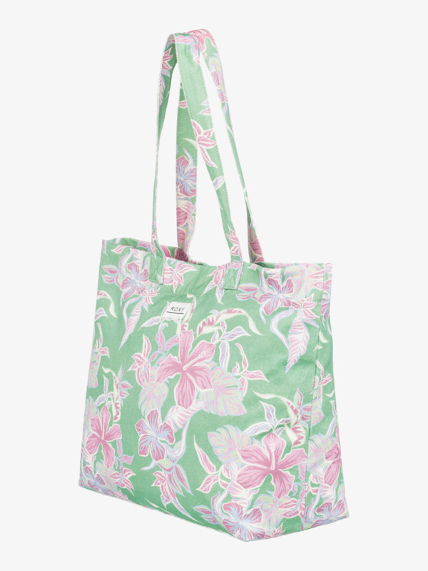 2 Hibiscus Island - Grand sac tote pour Femme Vert ERJBT03420 Roxy