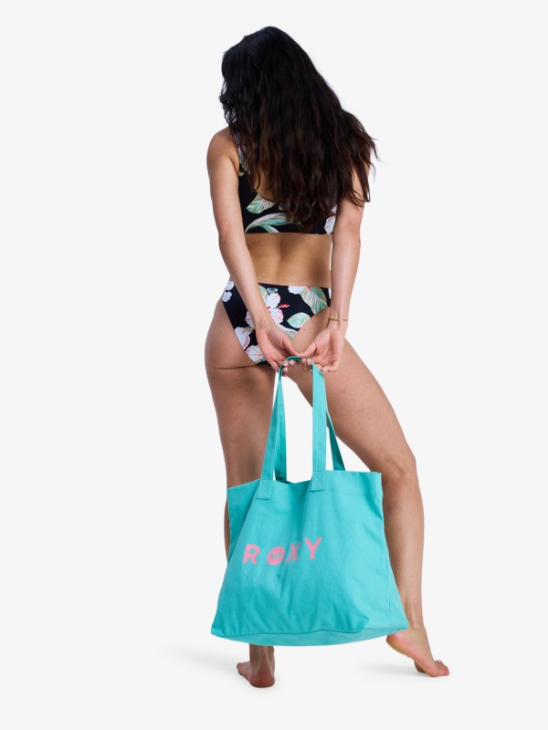 1 Go For It - Tote Bag for Women Green ERJBT03427 Roxy