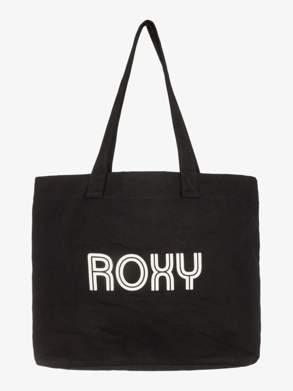 1 Anti Bad Vibes - Large Tote Bag for Women Black ERJBT03431 Roxy
