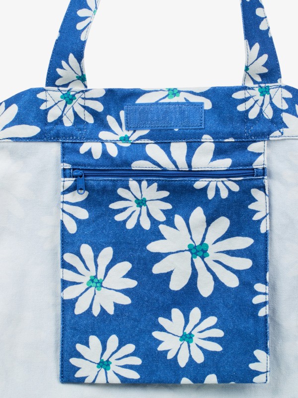 6 Anti Bad Vibes - Gro&szlig;e Tragetasche f&uuml;r Frauen Blau ERJBT03431 Roxy