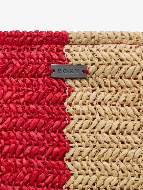 3 Sister Of The Moon - Wicker basket bag for Women Yellow ERJBT03444 Roxy