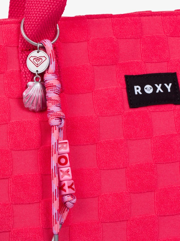 3 Silver - Tote bag en &eacute;ponge pour Femme Rouge ERJBT03446 Roxy