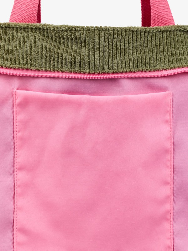 5 True Color - Draagtas van ribfluweel voor Dames Green ERJBT03450 Roxy