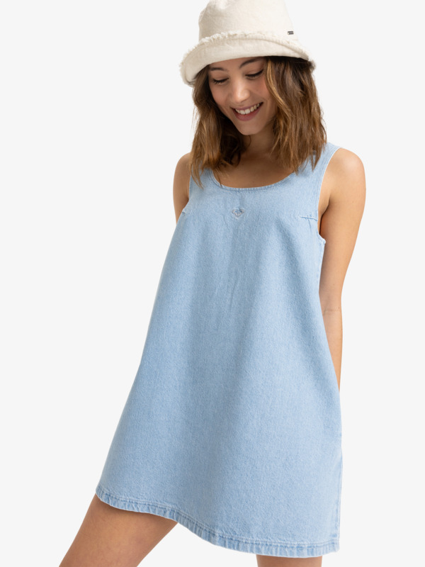 1 Beach Flow - Mini-Kleid für Frauen Blau ERJDD03007 Roxy