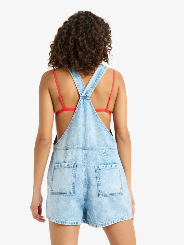 3 Crystal Coast Denim - Dungarees for Women Blue ERJDO03004 Roxy