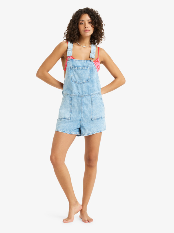6 Crystal Coast Denim - Dungarees for Women Blue ERJDO03004 Roxy
