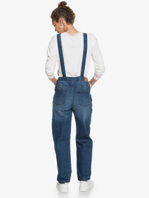 Smile With Me - Salopette en denim pour Femme | Roxy