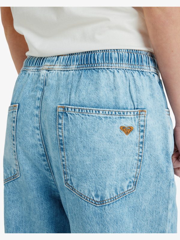 4 Stunning View Beau Blue - Relaxed Joggers for Women Blue ERJDP03313 Roxy