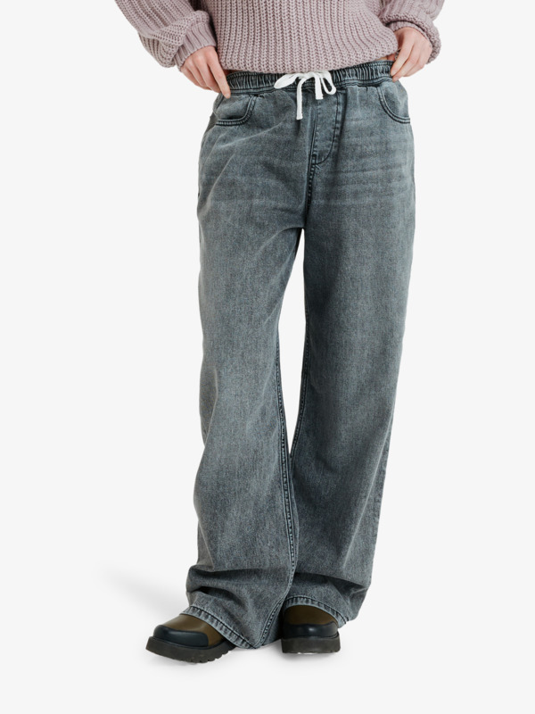 0 Stunning View Mid Grey - Relaxed Joggers for Women Grey ERJDP03318 Roxy