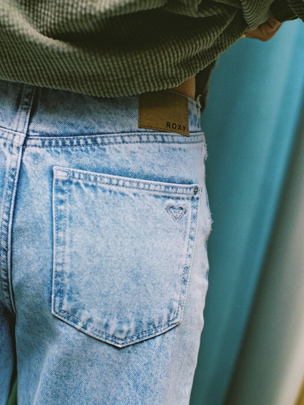 2 Coco Low Sunbleached - Loose Fit Jeans f&uuml;r Frauen Blau ERJDP03325 Roxy