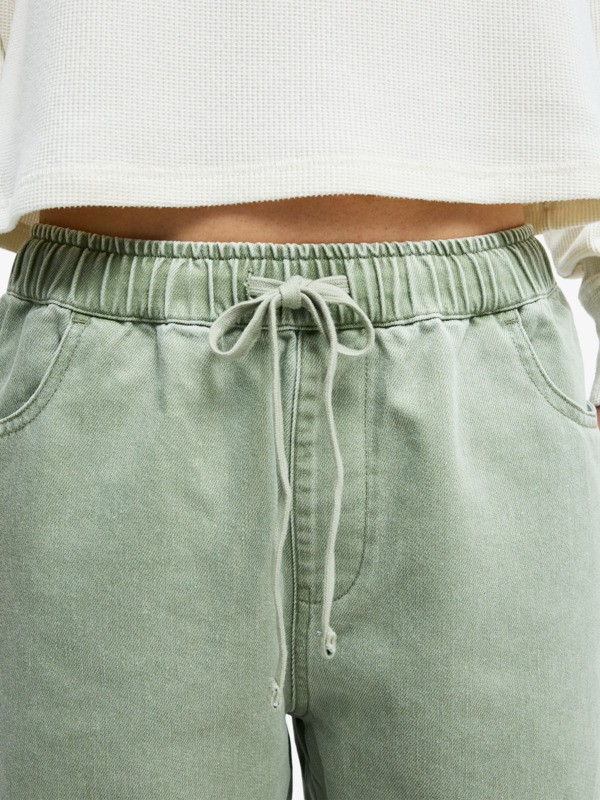 2 Saltwater Color Mid - Vaquero holgado para mujer Verde ERJDP03329 Roxy