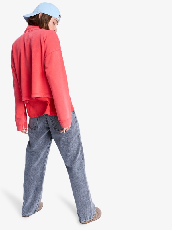 6 Dawn Patrol Mid Lava - Jeans à coupe ample pour Femme Noir ERJDP03339 Roxy