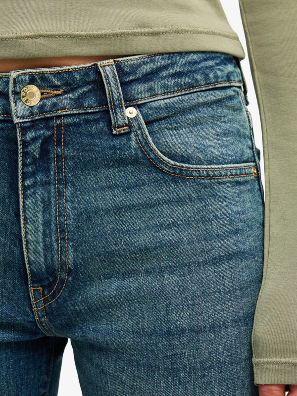 2 Summer Skin - Cal&ccedil;as de ganga largas para Mulher Azul ERJDP03345 Roxy