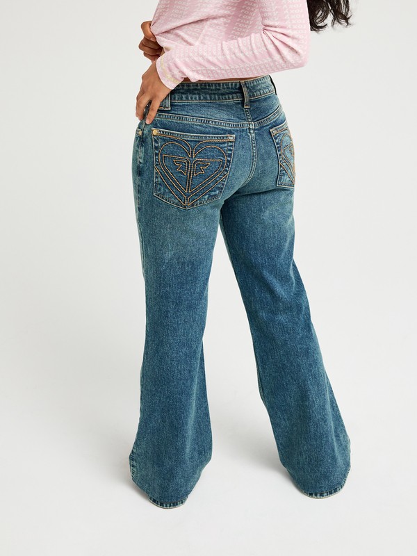 3 Flipside Flare Bleu ERJDP03354 Roxy