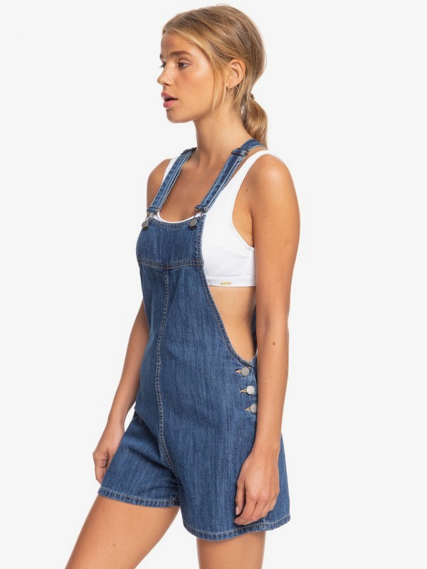 Feet On The Floor Short Vaquero con Peto para Mujer Roxy