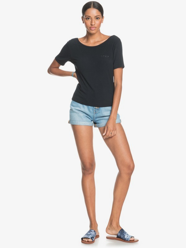 6 Authentic - Short de tela vaquera para Mujer  ERJDS03253 Roxy