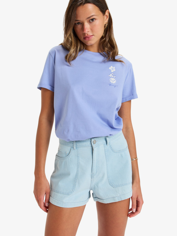 0 Vibrant Community - Denim-Shorts für Frauen Blau ERJDS03334 Roxy