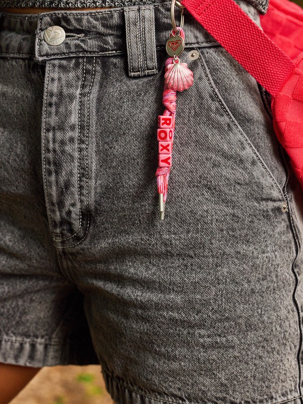 1 Island Hopper High Lava - Bermuda in denim da Donna Black ERJDS03347 Roxy