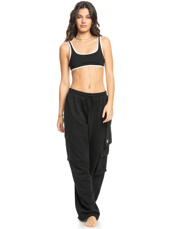 Kelia Baggy Cargo Tracksuit Bottoms for Women Roxy