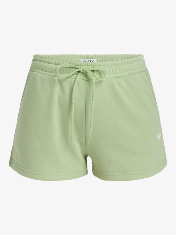 6 Surf Stoked - Short à taille élastique pour Femme Vert ERJFB03416 Roxy