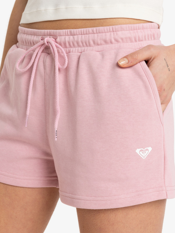 2 Surf Stoked - Short à taille élastique pour Femme Rose ERJFB03416 Roxy