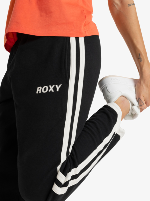 1 Essential Energy - Elastic Waist Pants for Women Black ERJFB03440 Roxy