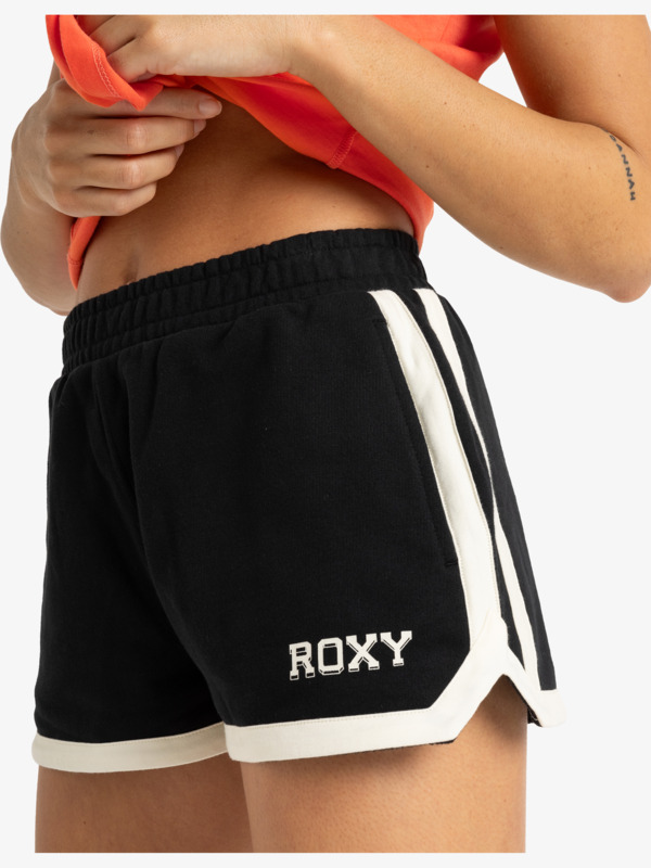 7 Essential Energy - Sport Shorts for Women Black ERJFB03441 Roxy