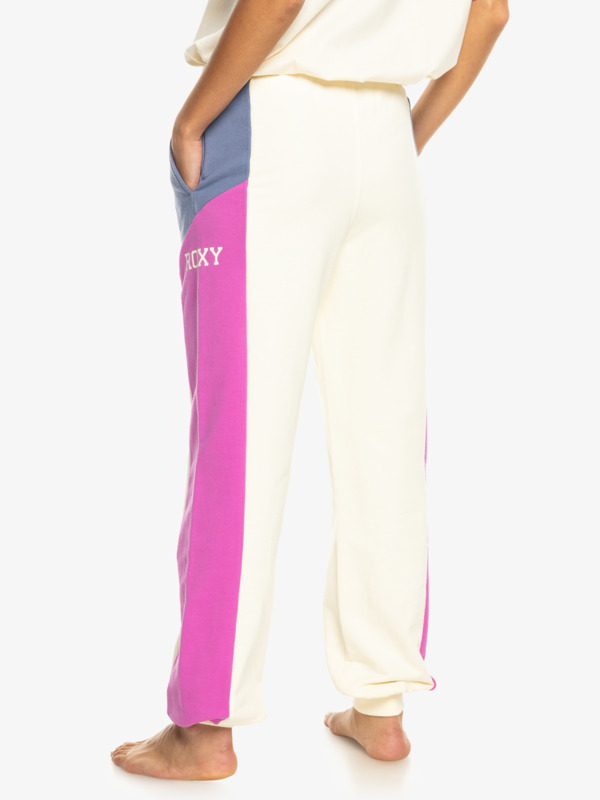 4 Essential Energy - Jogger Pants for Women Beige ERJFB03442 Roxy